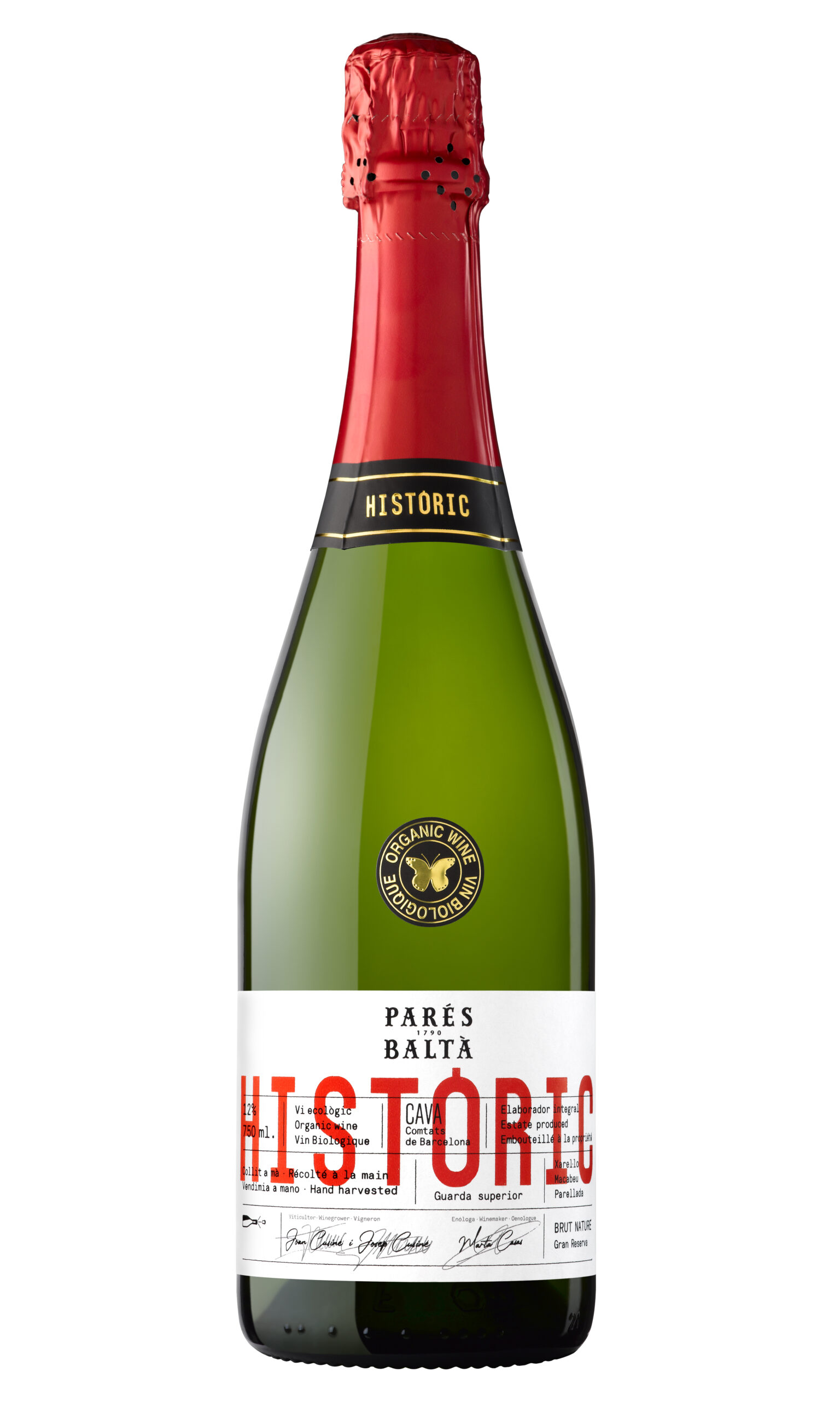 Parés Baltà: „Cava HISTÒRIC – Gran Reserva Brut Nature“ (2018)